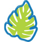 Tropical Leaf Cookie Cutter