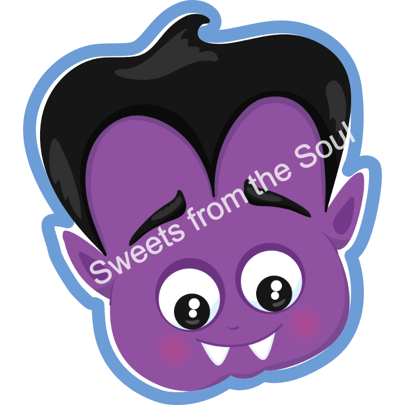 Digital STL Download: Vampire Cutie Cookie Cutter