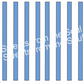 Vertical Narrow Stripes Background Stencil