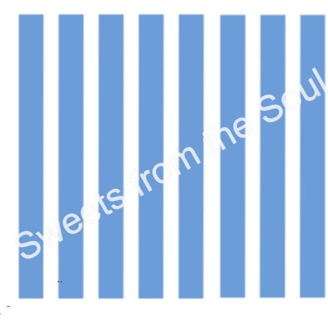 Wide Stripes Background Stencil
