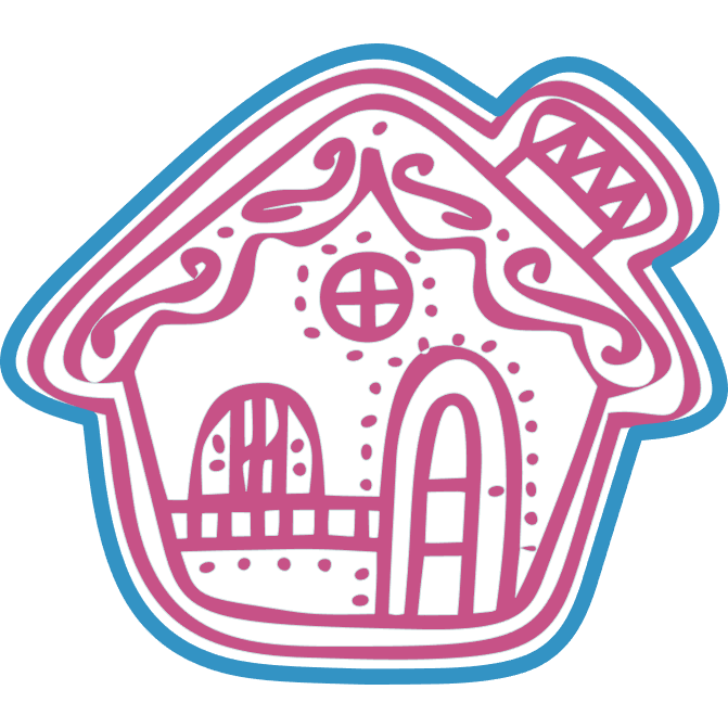 Whimsical House Cookie Cutter