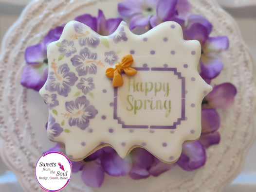 Spring Message and Frame Stencil Set