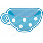 Tea Cup Cookie Cutter