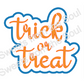 "Trick or Treat" Stencil and Cookie Cutter Set