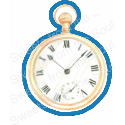Pocket Watch Cookie Cutter or Ornament